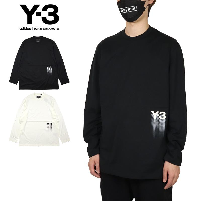 Y-3 セール開催中 ロンT ワイスリー Tシャツ 長袖Tシャツ メンズ Y-3 セール開催中 ロンT ワイスリー Tシャツ 長袖Tシャツ メンズ