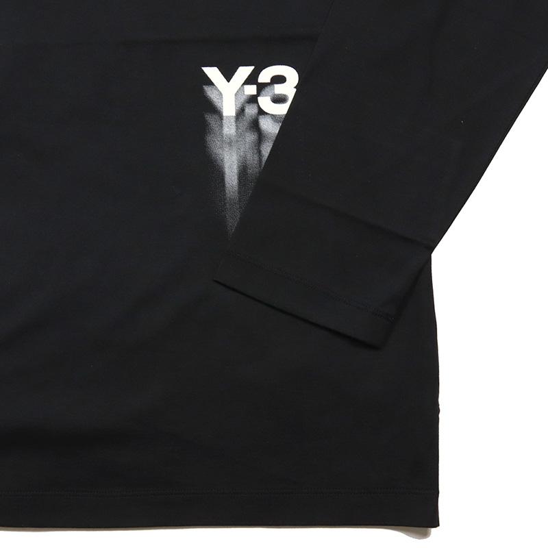 Y-3 ロンT ワイスリー Tシャツ 長袖Tシャツ メンズ レディース ブランド 大きいサイズ おしゃれ 黒 白｜asylum｜09