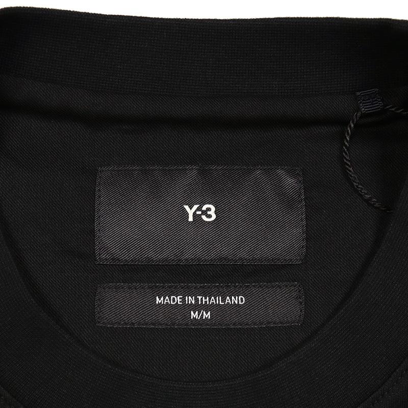 Y-3 Tシャツ ワイスリー 半袖Tシャツ メンズ レディース ブランド 大きいサイズ おしゃれ 黒 白｜asylum｜10