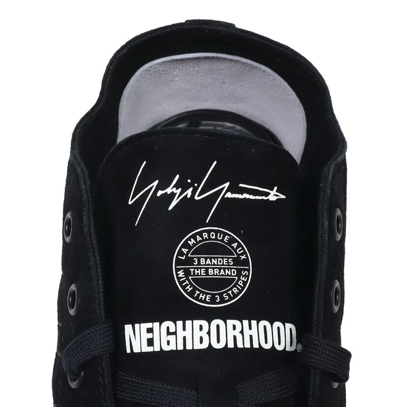 【並行輸入品】Y-3 スニーカー ワイスリー NEIGHBORHOOD ネイバーフッド コラボ ローカット メンズ ブランド 大きいサイズ 黒の画像