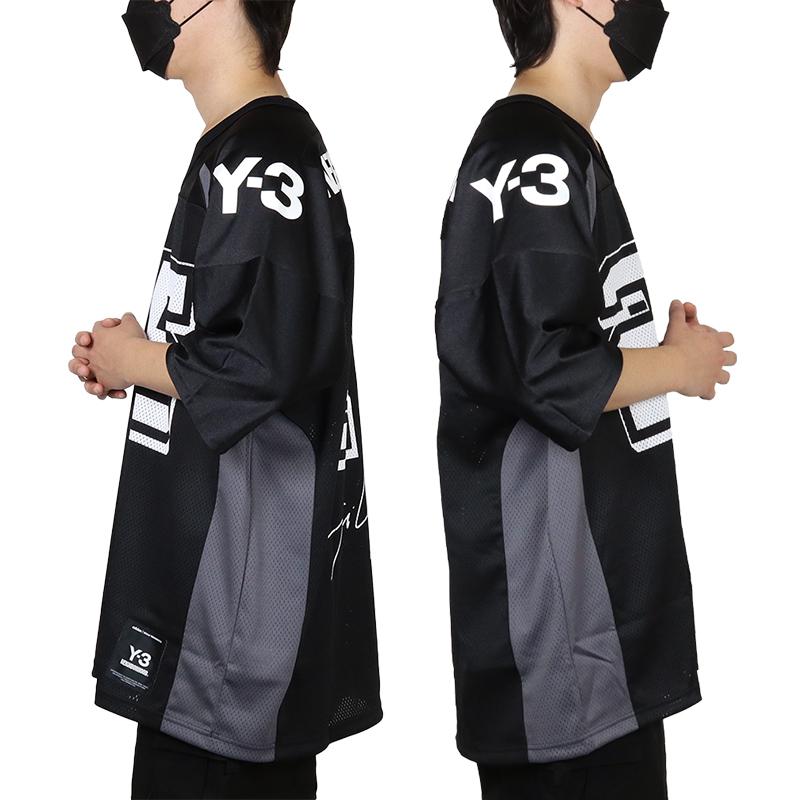 Y-3 NBHD FOOTBALL JERSEY 新品完売品Ｌサイズ Y-3 NBHD FOOTBALL JERSEY Y-3│Y-3 ワイスリー