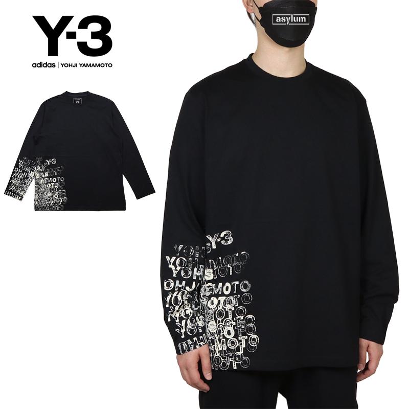Y-3 【並行輸入品】ワイスリー ロンT 長袖Tシャツ メンズ レディース