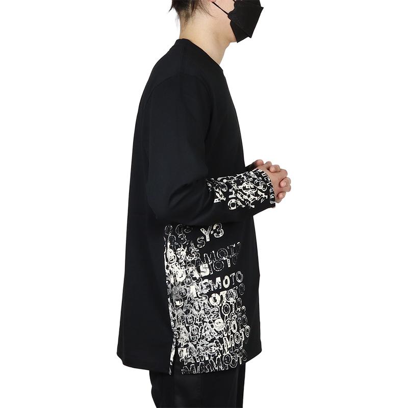 Y-3 【並行輸入品】ワイスリー ロンT 長袖Tシャツ メンズ レディース