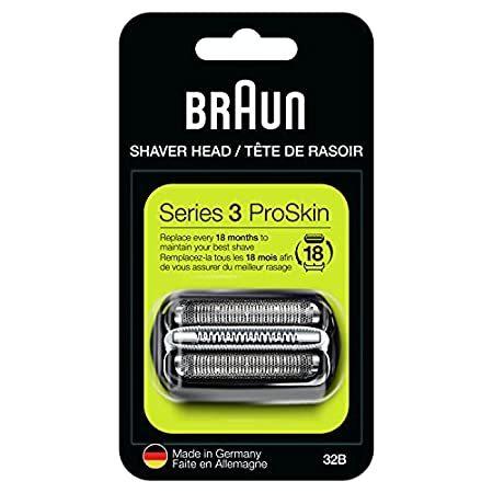 【ご予約品】 【送料無料】Braun Series 3 32B Foil & Cutter Replacement Head, Compatible with Models 3【並行輸入品】 ヘッドカバー