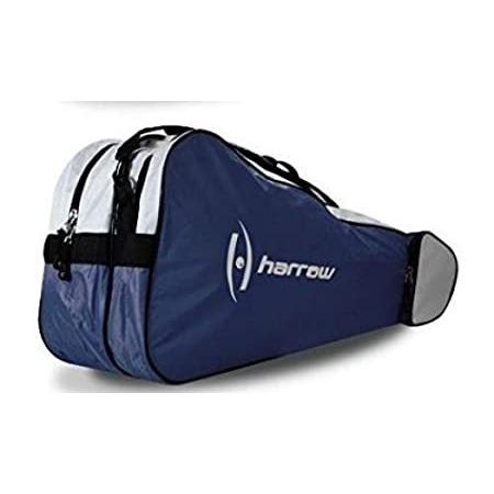 【送料無料】Harrow 3 Racquet Bag Navy/White【並行輸入品】