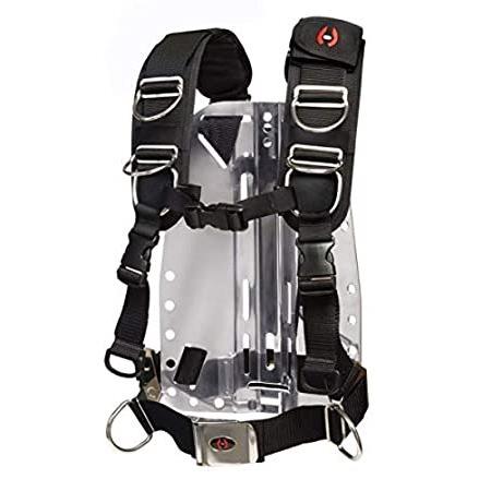 【送料無料】Hollis New Elite II Adjustable Scuba Diving Harness System with Pre-Strung 【並行輸入品】