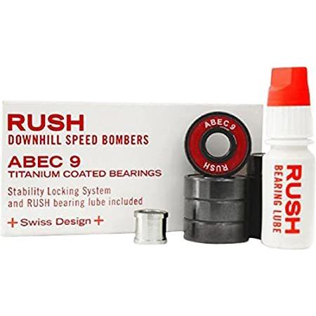 福袋特集 2021 9 ABEC Bombers Speed Downhill 【送料無料】Rush Bearings Set【並行輸入品】 Single - デッキ、パーツ
