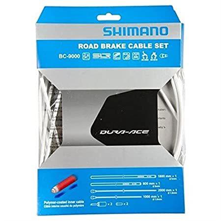 15555円 迅速な対応で商品をお届け致します 15555円 通常便なら送料無料 Shimano Spares Road Brake Set Cable Poly - White