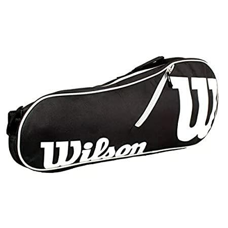 【送料無料】Wilson Advantage II Tennis Bag - Black/White【並行輸入品】