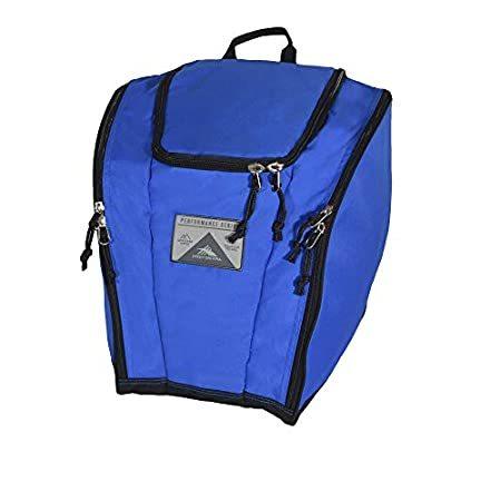 【訳あり】High Sierra Ski Snowboard Boot Bag Backpack, Vivid Blue Black, One Size