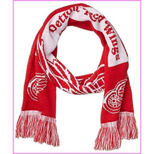 値引きする Nhl Detroit Red Wings 16 Big Logo Scarf One Size Team Colors 並行輸入品 想像を超えての Artmedia Ba