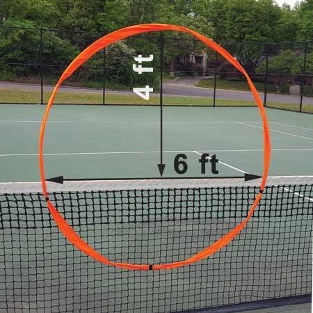 Oncourt Offcourt Tennis  Golf Target Rings Set Up in Seconds   6-ft Ring