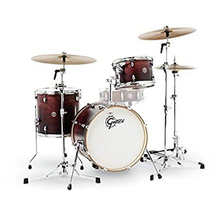 Gretsch Drums CT1-J483-SAF Catalina Club Piece Drum Shell Pack, Satin Ant