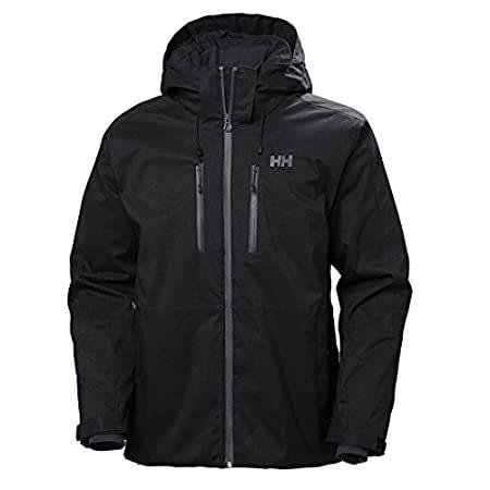 Helly-Hansen Men's Juniper 3.0 Waterproof Insulated Ski Jacket, Black, X-La