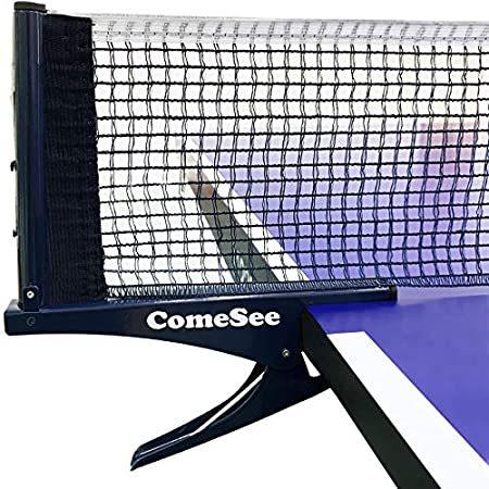 素敵な 【送料無料】Comesee Kioos 【並行輸入品】 Net Pingpong Steel Professional Net Tennis Table Collapsible その他卓球用品
