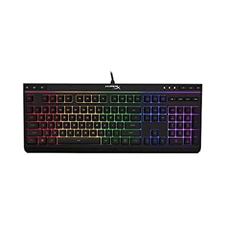 HyperX Alloy Core RGB amp;#x2013; Membrane Gaming Keyboard, Comfortable Quiet Silent 
