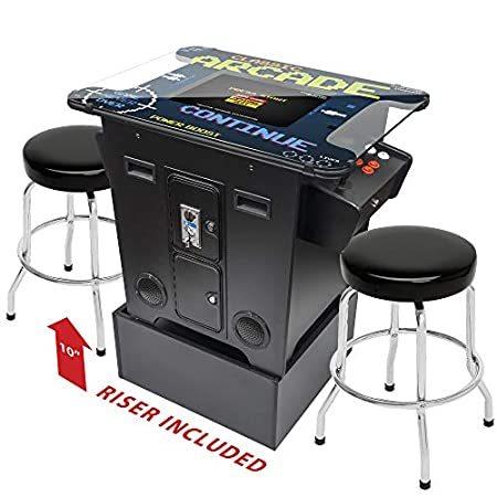 Creative Outdoor Full Size Commercial Grade Cocktail Arcade Machine w Riser