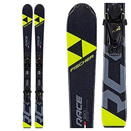 予約 Fischer RC4 Race Jr. 4 Kids Skis with FJ4 GW AC SLR 80