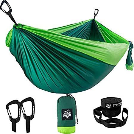 Double Hammock for Camping, Travel and Hiking Person Outdoor Hammock 