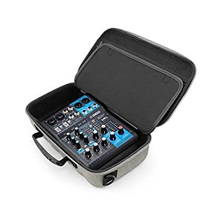 CASEMATIX Gray Audio Mixer Gear Bag Case Compatible With Yamaha Mg06X MG06 