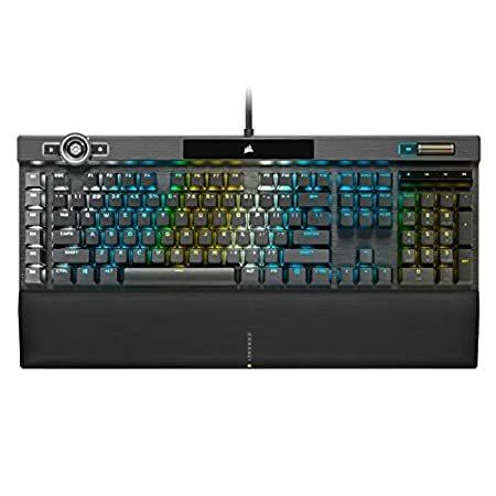【特別送料無料！】 MX Cherry - Keyboard Gaming Mechanical RGB K100 【送料無料】Corsair Speed Ke【並行輸入品】 Silver RGB キーボード