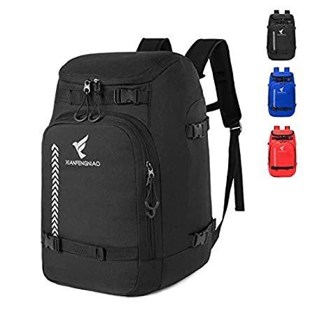 XIANFENGNIAO Ski Boot Bag,50L Waterproof Ski Boot Travel Backpack for Ski 