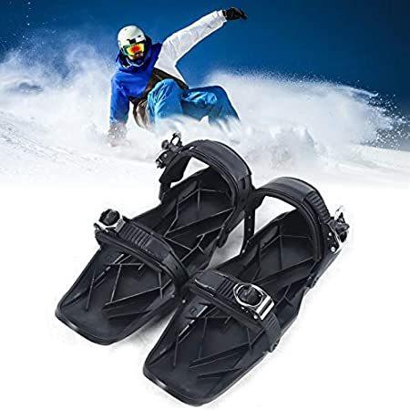 Mini Snow Shoes, Upthehill Mini Ski Shoes for Snow Short Skiboard Snowblade