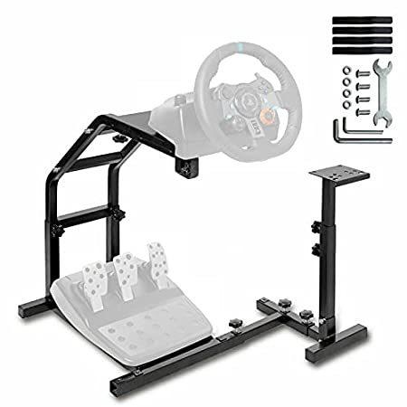 Racing Wheel Stand with Pro Shifter Mount for Logitech G20 G25 G27 G29 Fana