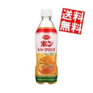 送料無料 えひめ飲料 POM ポンスパークリング 410mlペットボトル 24本入｜at-cvs