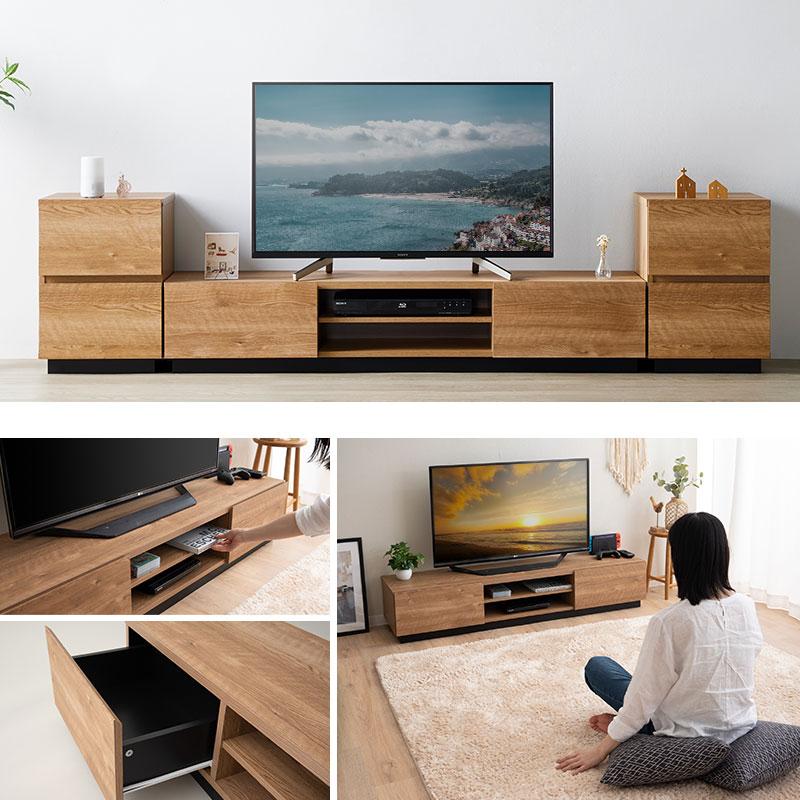 EMOOR テレビボード テレビ台 ローボード 幅152 低め EMOOR テレビボード テレビ台 ローボード 幅152 低め