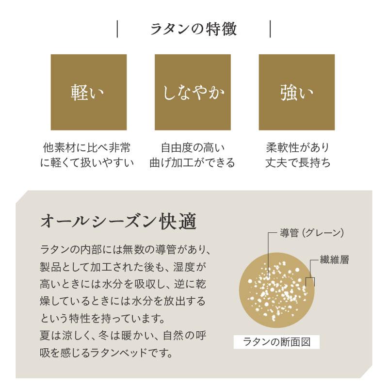 EMOOR（エムール） キャットベッド 猫用 ベッド ラタン 籐 軽量 丈夫
