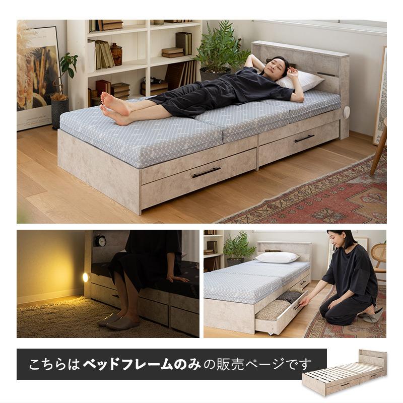 EMOOR 引き出し付きベッド ベッドフレーム ダブル 収納付き 木製 EMOOR 引き出し付きベッド ベッドフレーム ダブル 収納付き 木製