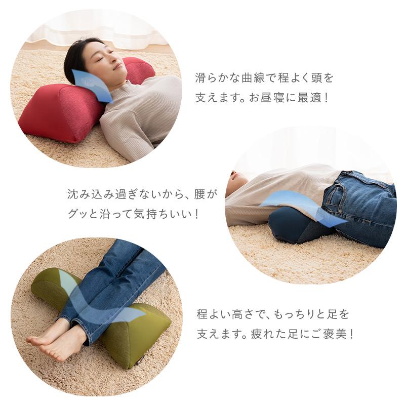 背中枕 クッション ギフト プレゼント 実用的 肩甲骨 肩 首 こり 猫背 解消 ストレッチ 健康 グッズ ビーズ まくら ピロー 快眠 リラックス 送料無料 エムール｜at-emoor｜18