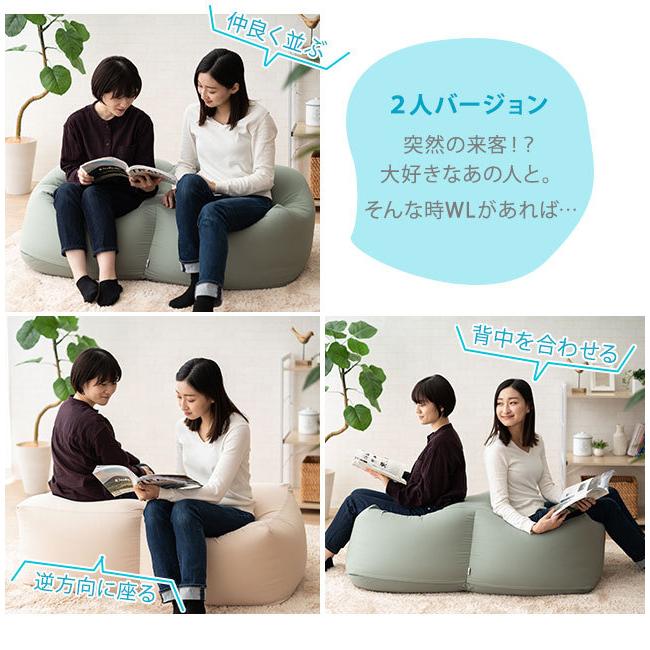 EMOOR（エムール） ビーズクッション クッション 日本製 マイクロ