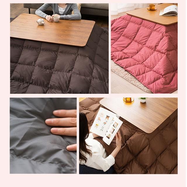 EMOOR あったか 羽毛こたつ布団 長方形210×250cm 収納ケース付き EMOOR あったか 羽毛こたつ布団 長方形210×250cm 収納ケース付き