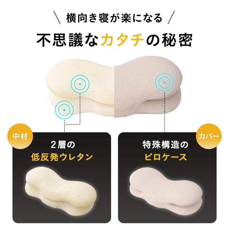 EMOOR 枕 まくら ピロー 30×69cm カバー付き 横向き寝 低反発 EMOOR 枕 まくら ピロー 30×69cm カバー付き 横向き寝 低反発