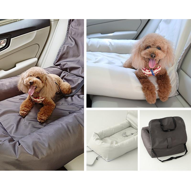 XLペット ベッド グレー 犬用 meongmoongs ドライブボックス XLペット ベッド グレー 犬用 meongmoongs ドライブボックス