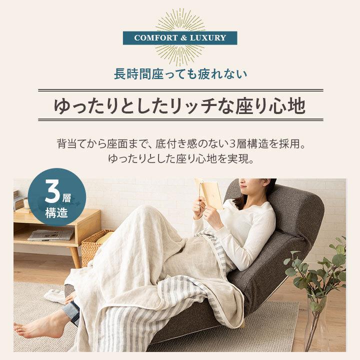 EMOOR（エムール） リクライニング 1人掛け ソファ チェア Testa 日本