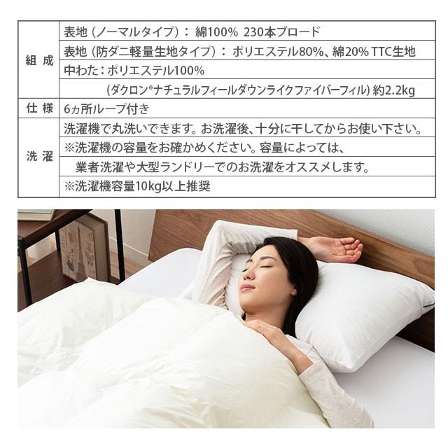 EMOOR（エムール） 洗える 掛け布団 クイーン 日本製 ダクロン(R