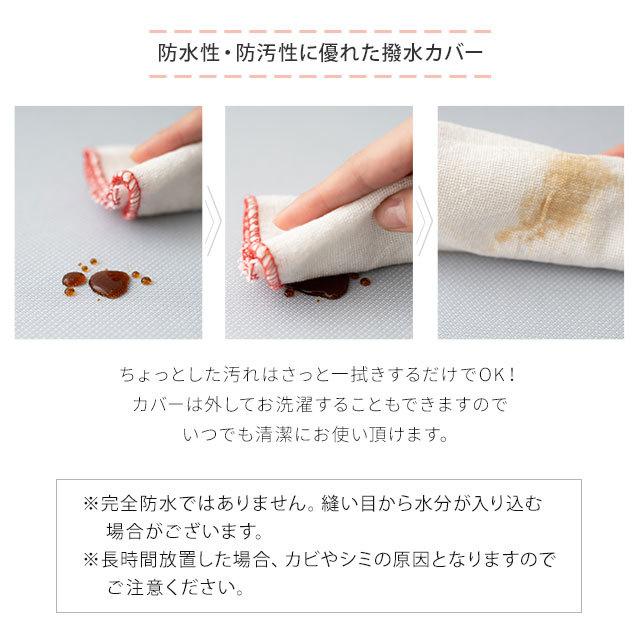 EMOOR（エムール） 折りたたみ プレイマット 140×140 大判 厚手 防音