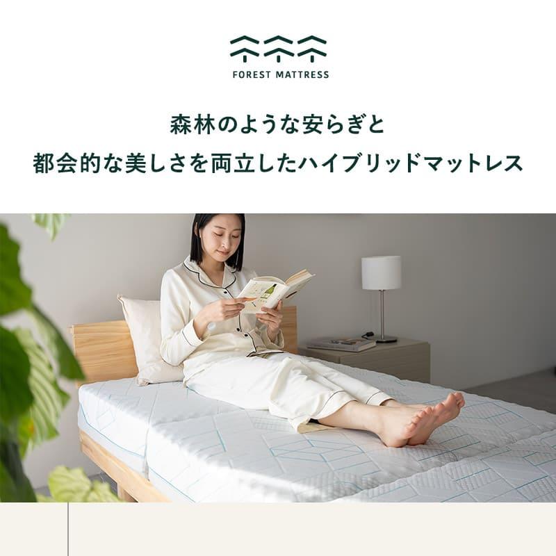 EMOOR（エムール） マットレス シングル 極厚 15cm フォレスト 三