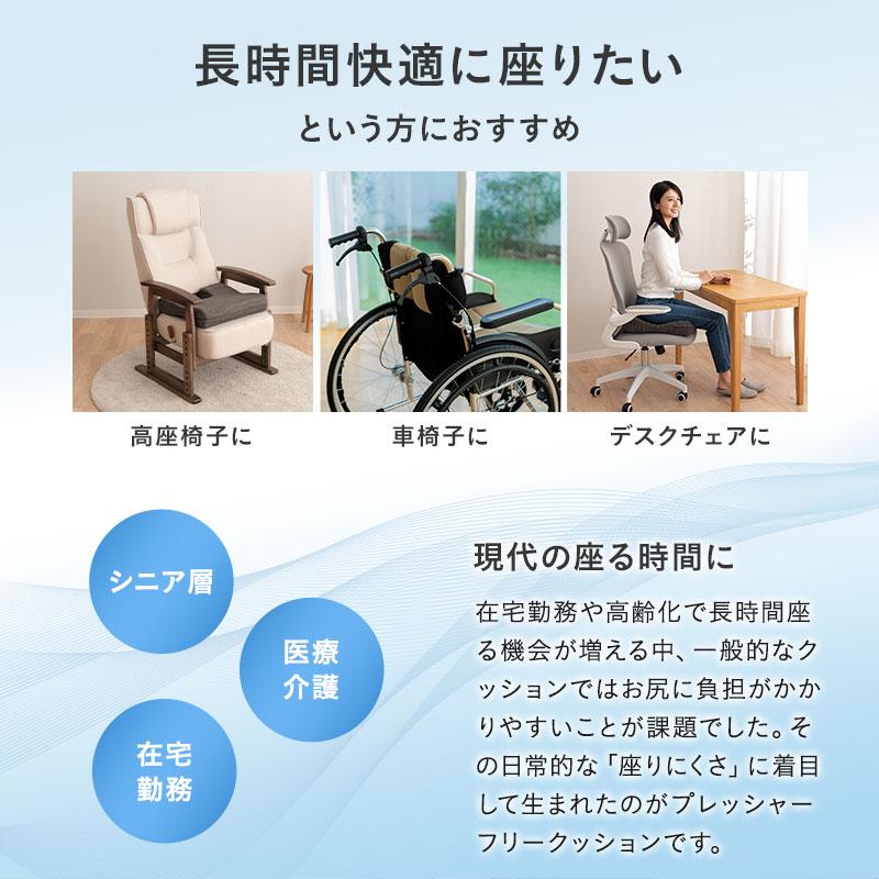 EMOOR（エムール） クッション 椅子 イス 低反発 高反発 座布団 姿勢