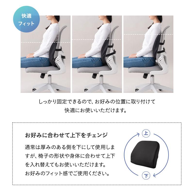 EMOOR（エムール） 背もたれ クッション ラテックス ランバーサポート