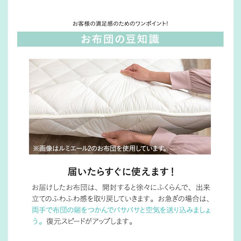 EMOOR（エムール） 布団セット シングル 6点セット 日本製 ルミエール3