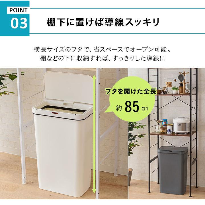 EMOOR（エムール） センサー ダストボックス ゴミ箱 ふた付 50L 大容量
