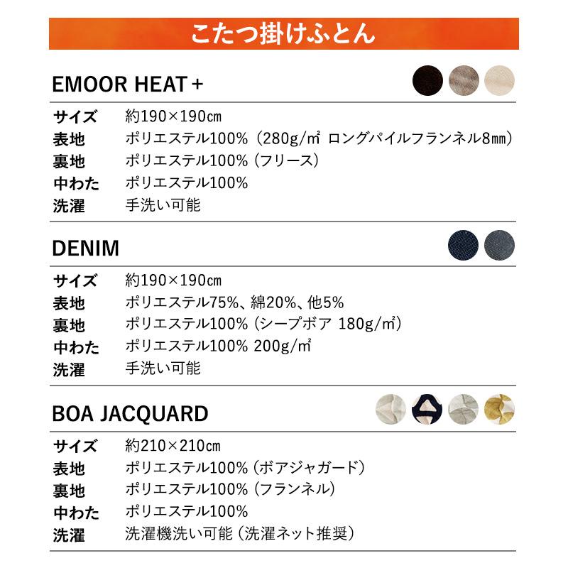 こたつセット 直径78cm 円形 折りたたみ こたつ 掛け布団 布団 テーブル 机 やぐら コタツ 炬燵 洗える 冬用 防寒 あったか 暖かい ファルテ 北欧 エムール_26