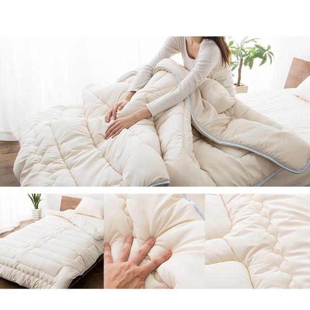 EMOOR（エムール） 掛け布団 日本製 洗える 花粉 対策 防ダニ 掛布団