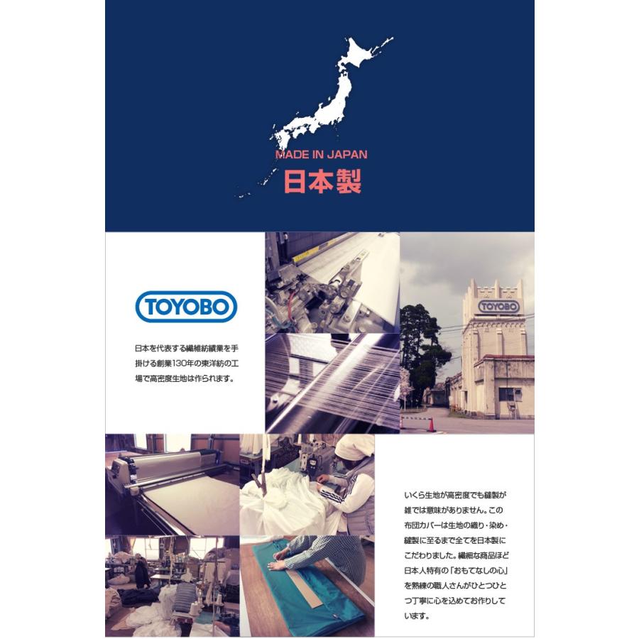 東洋紡 アルファイン 防ダニ 薄掛けこたつ布団 正方形 (約80×80cm程度