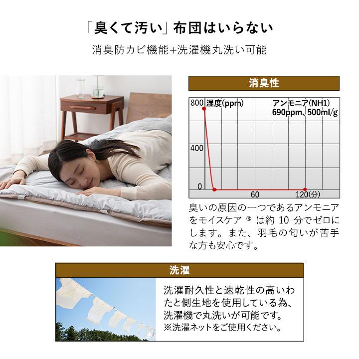 EMOOR（エムール） 敷きパッド シングル 日本製 洗える 送料無料
