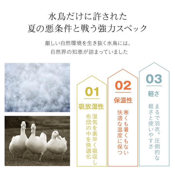 モリリン　フランス産ホワイトダックダウン　ダウンケット　2枚セット　新品未使用 モリリン フランス産ホワイトダックダウン ダウンケット 2枚